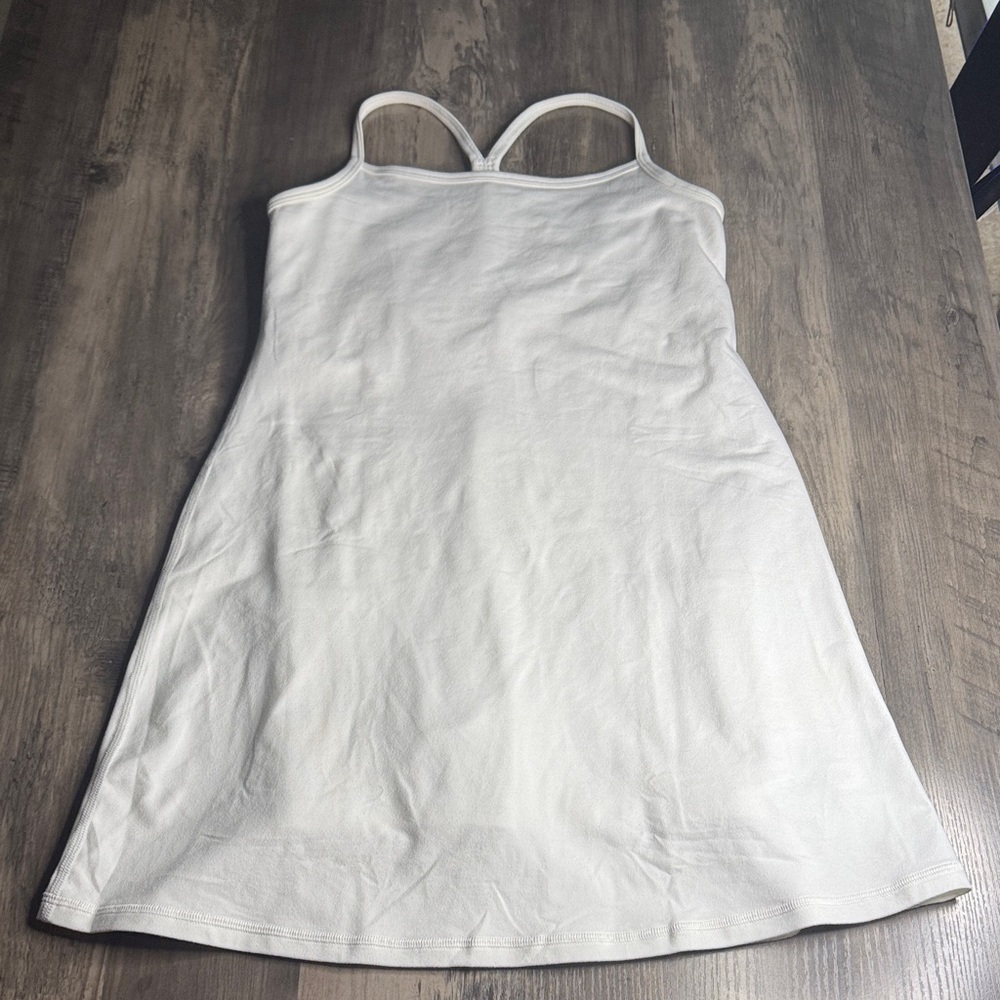 aerie OFFLINE The Hugger White Athletic Dress